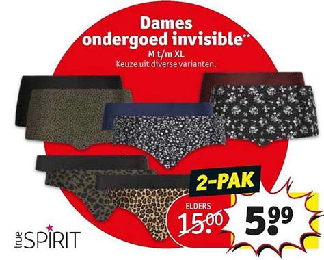 Dames ondergoed aanbieding bij Kruidvat .